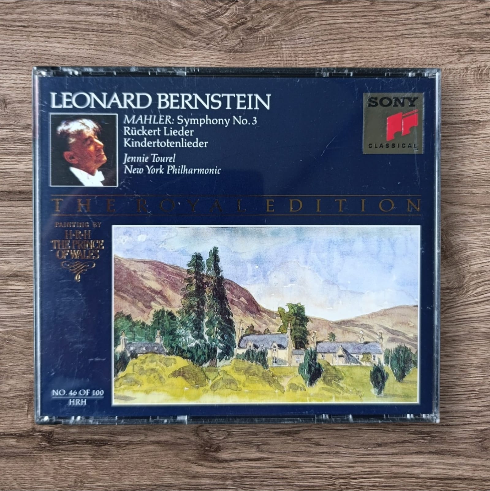 Leonard Bernstein - Mahler Symphony No.3 Sony Classical “The Royal Edition” Çift CD Seti